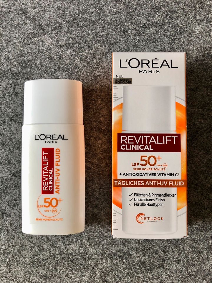 L' OREAL REVITALIFT * Tägliches ANTI-UV Fluid * 50 ml LSF 50+ NEU in Seelze