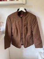 Gerry Weber Taifun Jacke Blazer braun mit Rüschen Größe 42 Niedersachsen - Langenhagen Vorschau