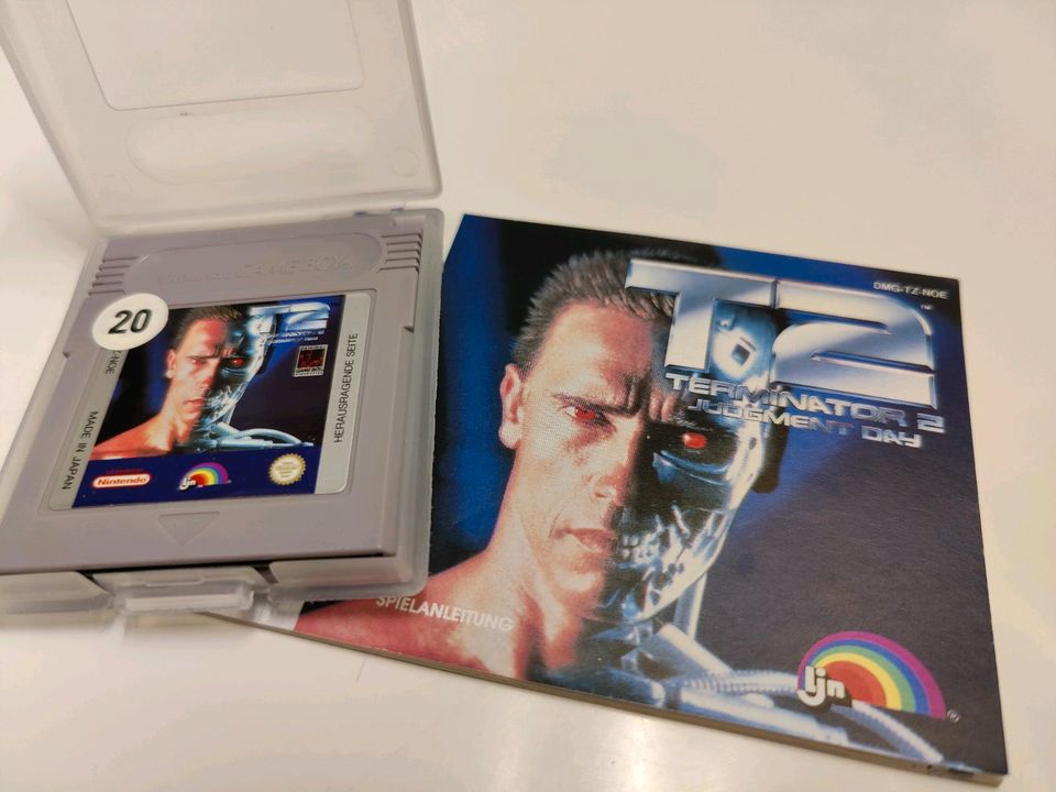 Terminator2 Nintendo Gameboy mit Anleitung in Hannover