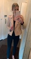 Wildlederjacke Mango MNG Nude Creme beige S Herbst Bremen - Neustadt Vorschau