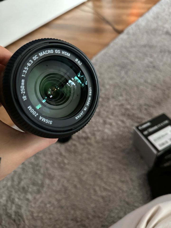 Canon EOS Spiegelreflexkamera Digitalkamera KIT ink 5 Objektive in Hildesheim