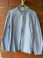 Bluse H&M hellblau Baumwolle Gr. XL/44 wie neu ❤️ Düsseldorf - Unterrath Vorschau