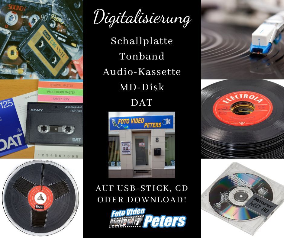 Tonbänder, Musik-Kassetten, Schallplatten, Mini-Disc, DAT auf CD! in  Rheinland-Pfalz - Boppard | Kunst- und Musikbedarf gebraucht | eBay  Kleinanzeigen ist jetzt Kleinanzeigen