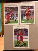 Bayern München: 3 handsignierte Autogrammkarten Saison 1993/94 München - Trudering-Riem Vorschau