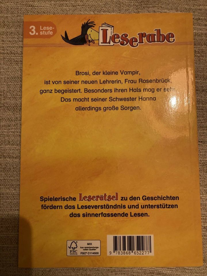 Leserabe - Ein Vampir im Klassenzimmer - 3. Lesestufe in Werne