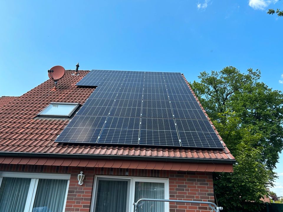 Photovoltaik Solar PV Anlage Montage Service in Lotte