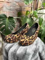 Wedges Keilabsatz 39 Pumps Leo Look Animal Braun Heels Hessen - Liederbach Vorschau