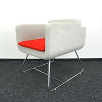 Schaffenburg Solo-Art Design Sessel | Grau | Rot Emsbüren - Mehringen Vorschau