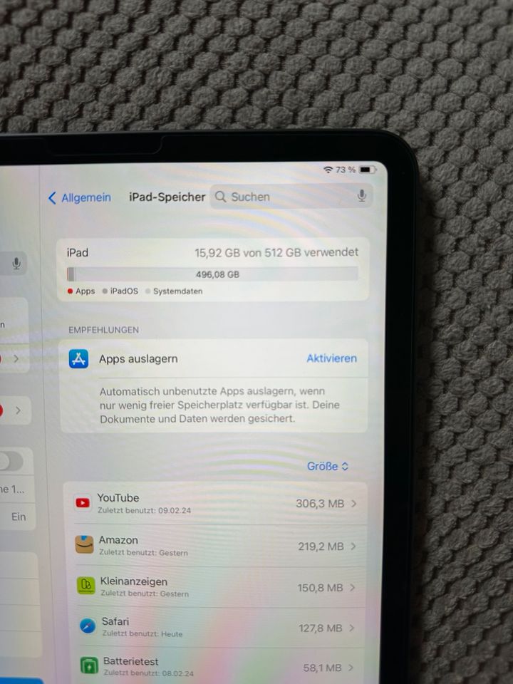iPad Pro 11 3. Generation M1 512 GB 2021 mit Magic Keyboard in Wolfsburg