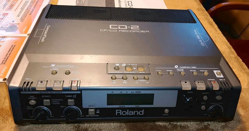 Roland CD-2 Audiorecording +Effekte +Hilfe für Musikunterricht in Kiel