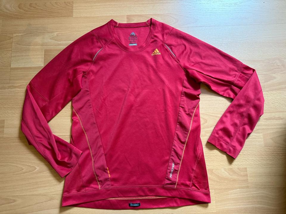Adidas Supernova Shirt Gr. 42, rot, Laufshirt, Langarm Sport in Centrum
