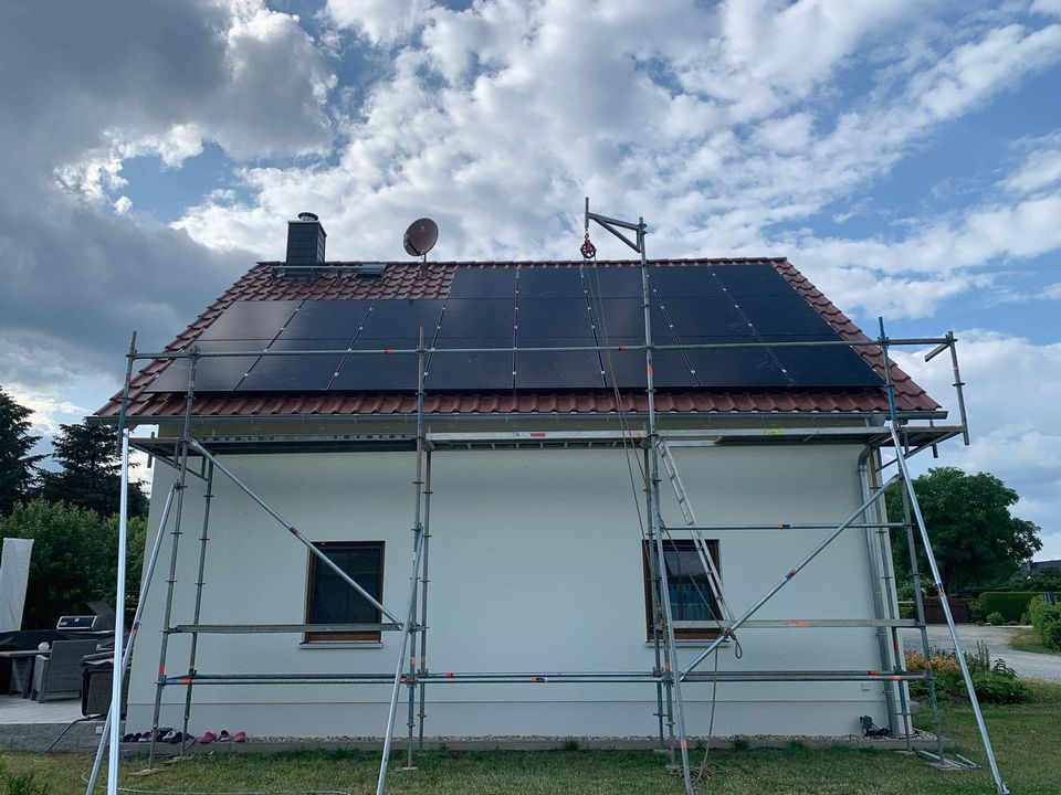 Photovoltaik PV Anlage 8,82 kWp + 9,6 kWh Speicher  incl. Montage in Dresden