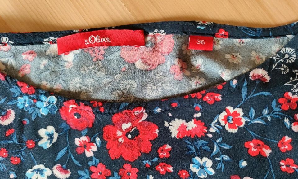 ❤️ Tolles Blusen-Shirt Bluse S.OLIVER 36 3/4 Arm TOP in Augsburg