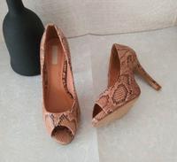 Pumps High Heels Stilettos beige Animal Print Leder Größe 38 NEU München - Schwabing-West Vorschau