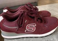 Skechers Sneaker Gr 39 Bordeaux Rot Turnschuhe Leder retro Nordrhein-Westfalen - Rheinberg Vorschau