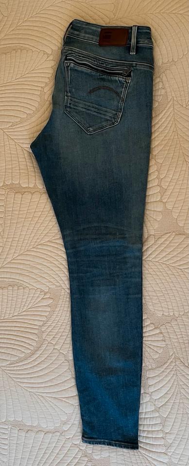 G-STAR GSTAR RAW MIDGE Zip MID SKINNY Jeans WMN W30 / L28 in Ginsheim-Gustavsburg