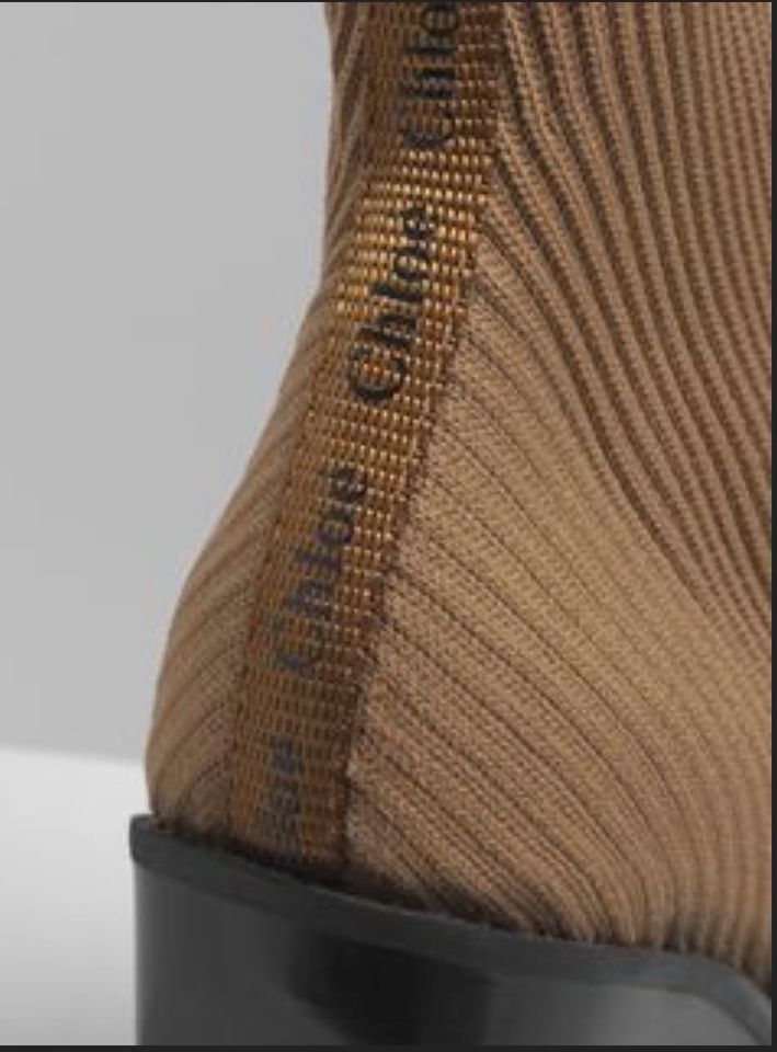 CHLOÉ: Ankel Sock Boots Rylee Kamel 38,5 Stiefel NEU in Rieseby