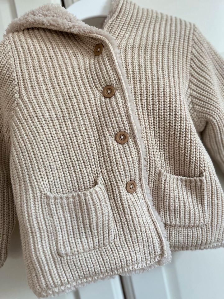 warme Strickjacke, Plüschjacke mit Ohren, GAP, 80/86, NEU in Lohr (Main)