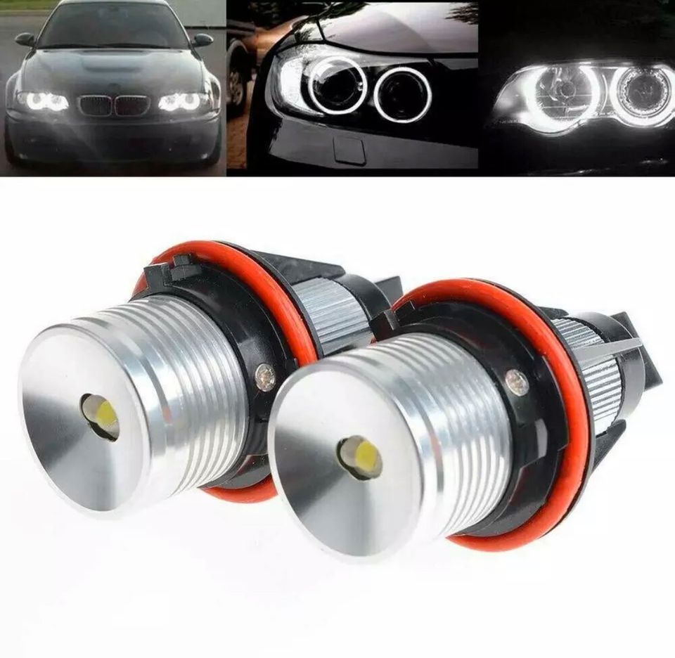 2 LED Standlicht Ringe Angel Eyes für BMW E39 E53 E60 E61 E63 E64 in Bebra