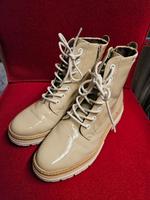 Jana Lack Stiefeletten Boots Stiefel hell beige Reißverschluss Baden-Württemberg - Wangen im Allgäu Vorschau
