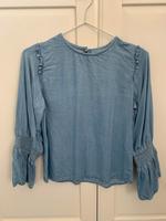 Zara  Jeansbluse blau XS Hessen - Solms Vorschau