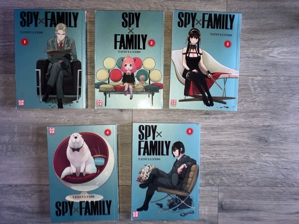 Manga Spy x Family 1-5 in Borken