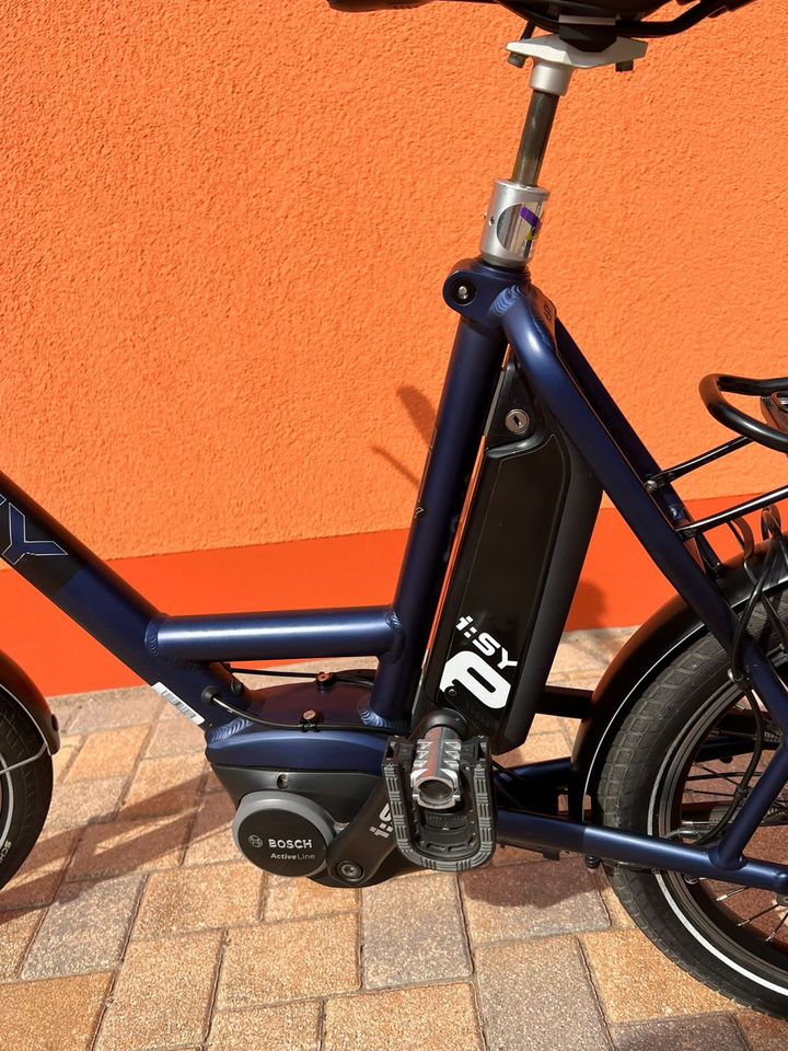 I:SY E-Bike Drive S8, 20 Zoll, blau, neuwertig in Osdorf