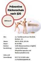 Rückenschule. 8.5.räventionskurs. §20. Dinslaken. Physiotherapie. Nordrhein-Westfalen - Dinslaken Vorschau