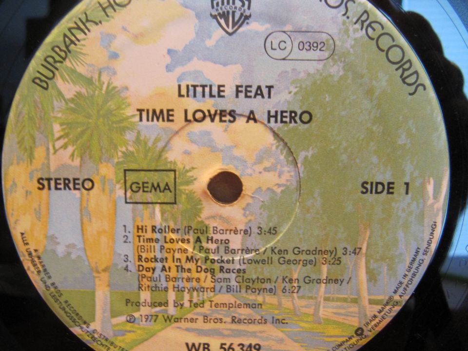 Little Feat - time loves a hero-  Vinyl / LP / Schallplatte in Holzwickede