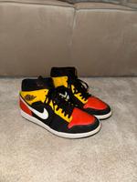 Air Jordan 1 Mid Schwarz Amarillo Orange Bayern - Schrobenhausen Vorschau