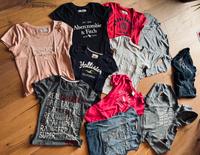 12 Marken-Oberteile in Gr. XS/S (Hollister,Aebercrombie,Superdr Bayern - Immenstadt Vorschau