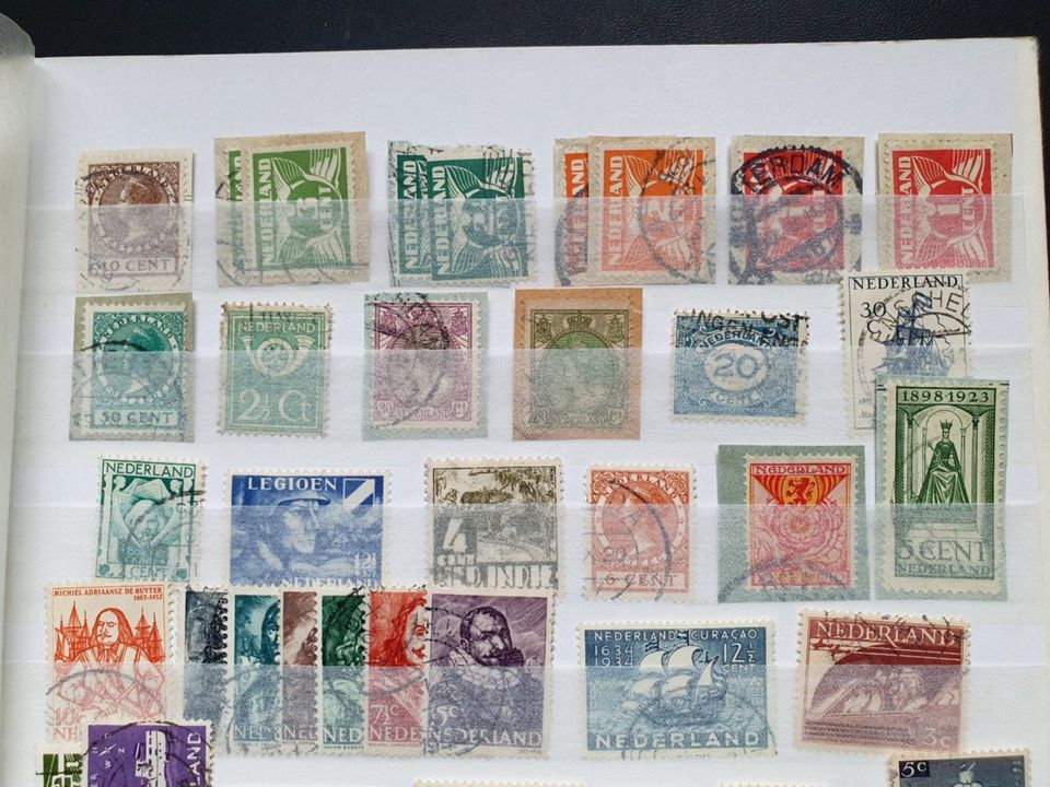 Briefmarken Sammlung Niederlande Nederland in Waldau