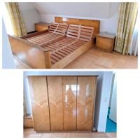 Schlafzimmer mit Bett, Nachtschränken, Kleiderschrank Niedersachsen - Osterode am Harz Vorschau