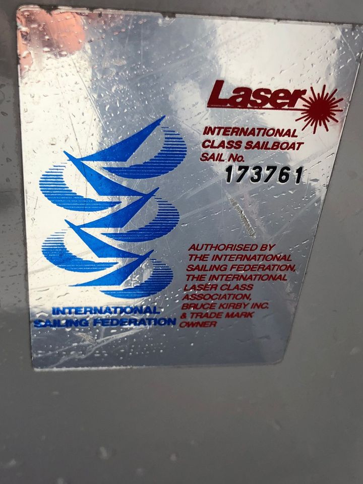 Laser Radial GER 173761 ILCA 6 *komplett segelfertig* in Ehningen