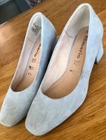 Pumps Schuhe Leder Gr. 38 TOP! light blue Baden-Württemberg - Mühlacker Vorschau