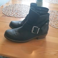 Bikerboots, Stiefeletten, Wolky, schwarz, Leder, neuwertig Nordrhein-Westfalen - Haltern am See Vorschau