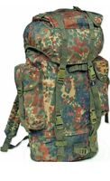 BW Bundeswehr Kampfrucksack Rucksack 65 l flecktarn Outdoor Trekkingrucksack Thüringen - Erfurt Vorschau