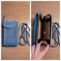 Handytasche mit Geldbörse, NEU, blau, Umhängetasche Niedersachsen - Lehrte Vorschau