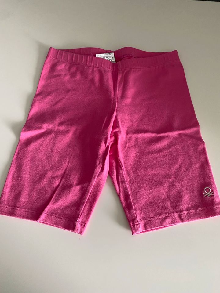 BENETTON-Mädchenradlerhose, Fb. pink Gr. S (116) in Baden-Württemberg ...