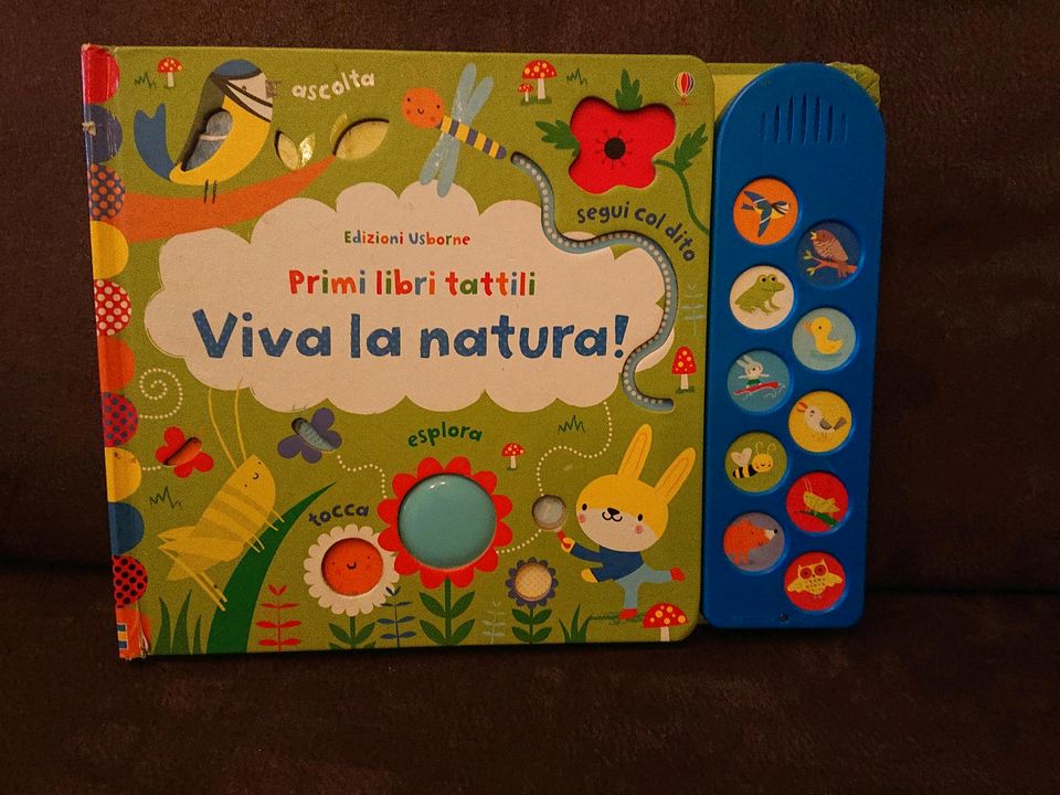 Viva la natura Töne-Buch mit Tasten, Klappen zum fühlen hören... in Bonn
