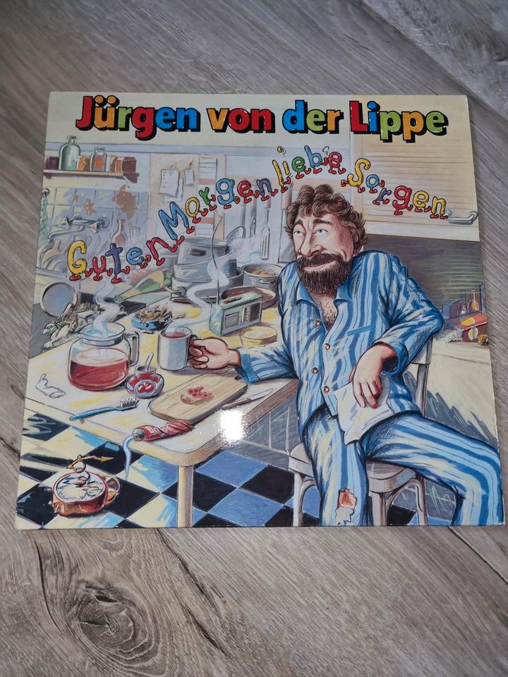Jürgen von der Lippe "Guten Morgen liebe Sorgen" Vinyl in Schwalmtal
