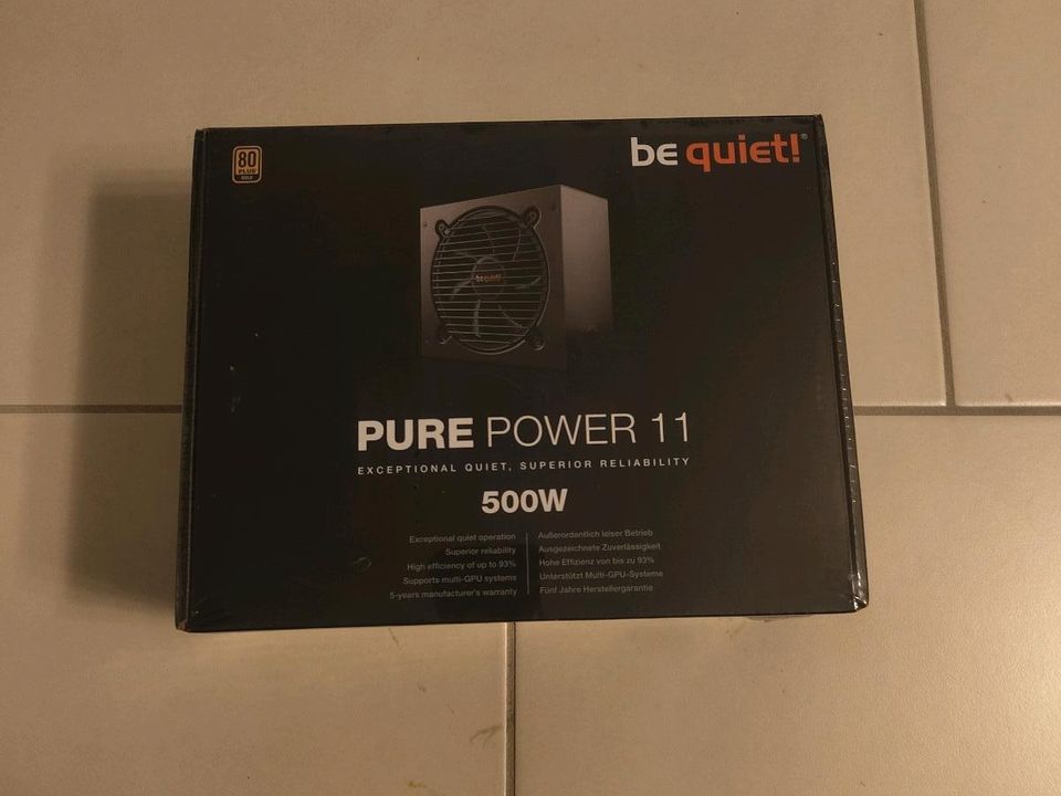 Neues be quiet pure power 11 500w atx in Bielefeld