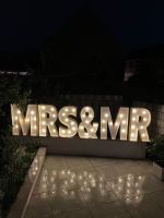 Mr&Mrs, Leuchtbuchstaben, Hochzeit, Verlobung, Deko, groß, 95cm Nordrhein-Westfalen - Willich Vorschau