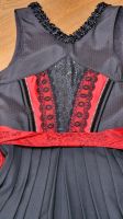 Krüger Dirndl, Gr. 36, schwarz-rot, maxi (90er) Bayern - Taufkirchen München Vorschau