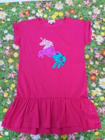 Tausendkind Kleid pink Pallietten Einhorn Gr.140 146 Sachsen - Meißen Vorschau