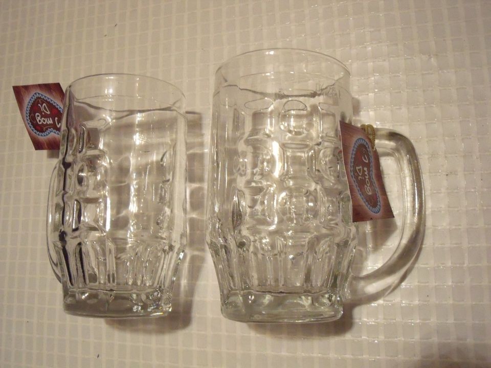 2x I mog Di Biergläser Henkelgläser 0,25l NEU Geschenk in Triebel