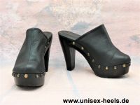 3901 unisex-heels; neue high heels gr. 39; echtholz! Hessen - Limeshain Vorschau