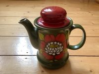 Kaffee Tee Kanne grün rot Blume  Winterling Vintage Retro Wiesbaden - Mainz-Kastel Vorschau