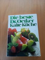 Kochbuch: Die beste Dr.Oetker kalte Küche Baden-Württemberg - Villingendorf Vorschau