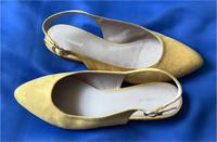 gelbe Sommer Schuhe Gr. 39, neuwertig Hessen - Kassel Vorschau